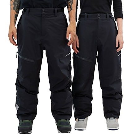 Nohavice na snowboard Beyond Medals Zip Pants 2L black 2026 - 1