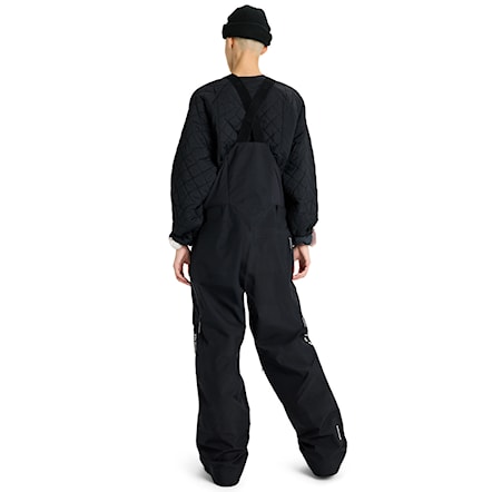 Nohavice na snowboard Burton Ag Hardpack Gore 3L Bib true black 2026 - 2