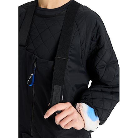 Nohavice na snowboard Burton Ag Hardpack Gore 3L Bib true black 2026 - 6