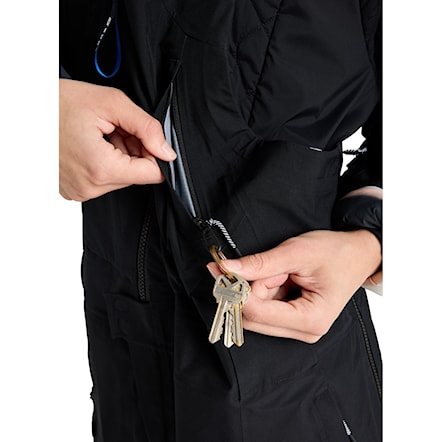 Nohavice na snowboard Burton Ag Hardpack Gore 3L Bib true black 2026 - 7