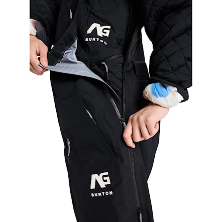Nohavice na snowboard Burton Ag Hardpack Gore 3L Bib true black 2026 - 8