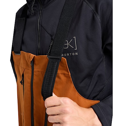 Kalhoty na snowboard Burton [ak] GORE-TEX Cyclic Bib chestnut brown 2026 - 7