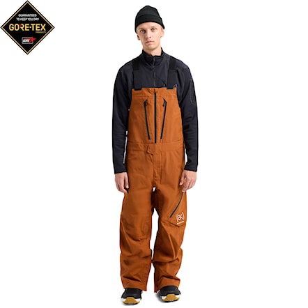 Kalhoty na snowboard Burton [ak] GORE-TEX Cyclic Bib chestnut brown 2026 - 1