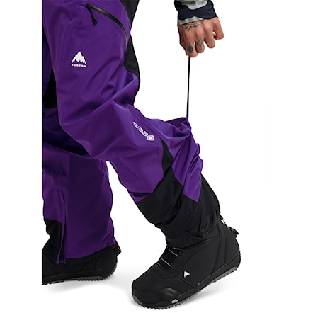 Nohavice na snowboard Burton GORE-TEX Reserve Bib prism violet/true black 2026 - 6