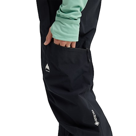 Nohavice na snowboard Burton GORE-TEX Reserve Bib true black 2026 - 5