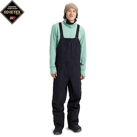 Nohavice na snowboard Burton GORE-TEX Reserve Bib true black 2026 - 1
