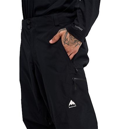 Nohavice na snowboard Burton GORE-TEX Reserve Pant true black 2026 - 4