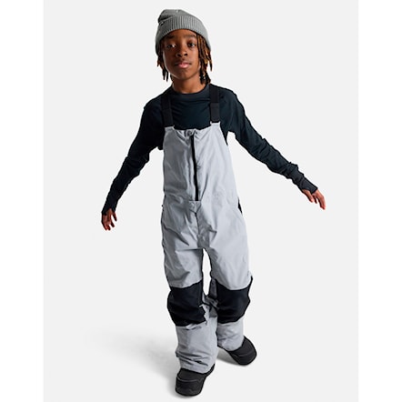 Snowboard Pants Burton Kids Skylar Bib silver sconce 2025 - 7