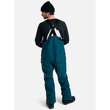 Spodnie snowboardowe Burton Reserve Bib deep emerald 2025 - 2