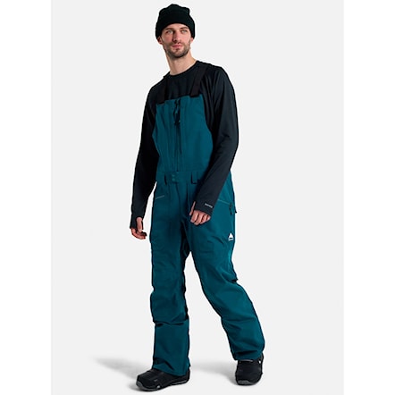 Spodnie snowboardowe Burton Reserve Bib deep emerald 2025 - 7