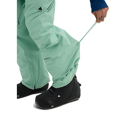 Nohavice na snowboard Burton Reserve Bib soft sage 2026 - 5