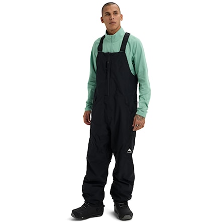 Nohavice na snowboard Burton Reserve Relax 2L Bib true black 2026 - 2