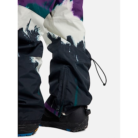 Spodnie snowboardowe Burton Snowdial Bib forest chalk 2025 - 7