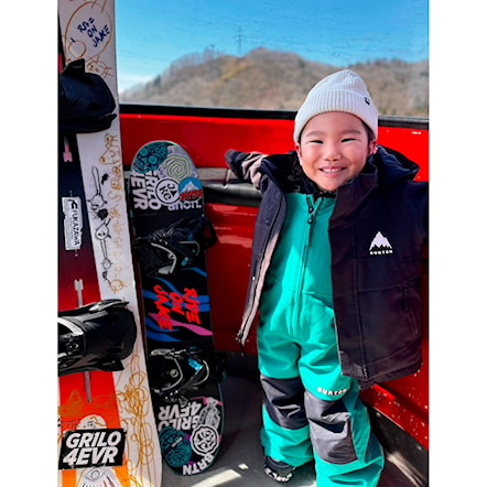 Nohavice na snowboard Burton Toddler Maven Bib regal teal 2025 - 4