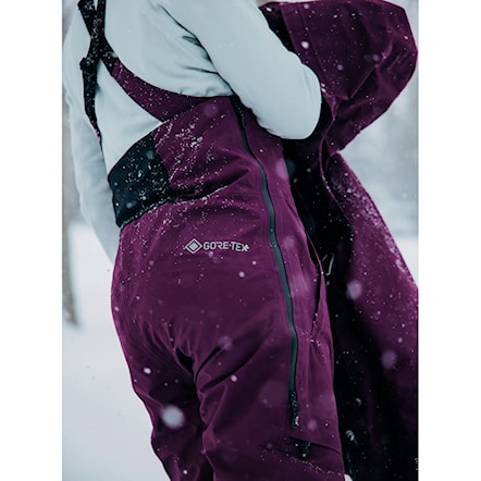 Nohavice na snowboard Burton Wms [ak] Gore Kimmy 2L Bib purple root 2025 - 3