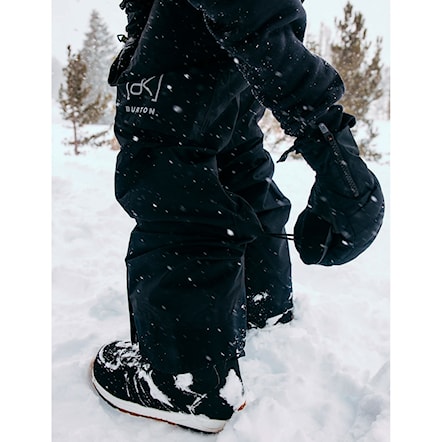 Nohavice na snowboard Burton Wms [ak] Gore Kimmy 2L Bib true black 2025 - 5