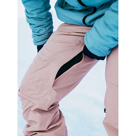 Nohavice na snowboard Burton Wms [ak] Gore Summit Pant shadow pink 2025 - 2