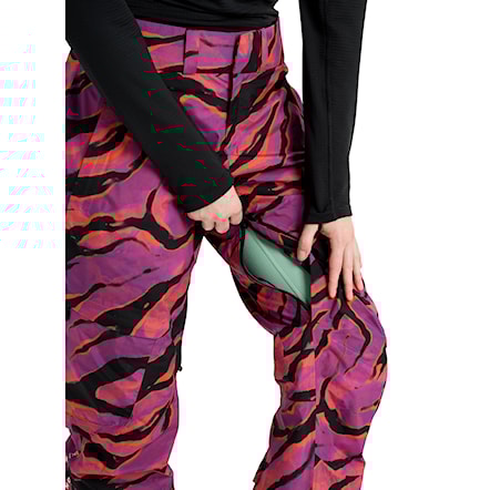 Nohavice na snowboard Burton Wms [ak] Gore Summit Pant slash multi 2026 - 5