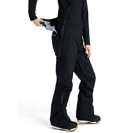 Nohavice na snowboard Burton Wms [ak] GORE-TEX Kimmy 3L Bib true black 2026 - 5