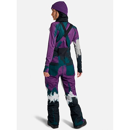 Snowboard Pants Burton Wms Avalon Bib forest chalk 2025 - 2