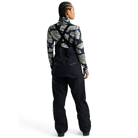 Nohavice na snowboard Burton Wms GORE-TEX Reserve 2L Bib true black 2026 - 2