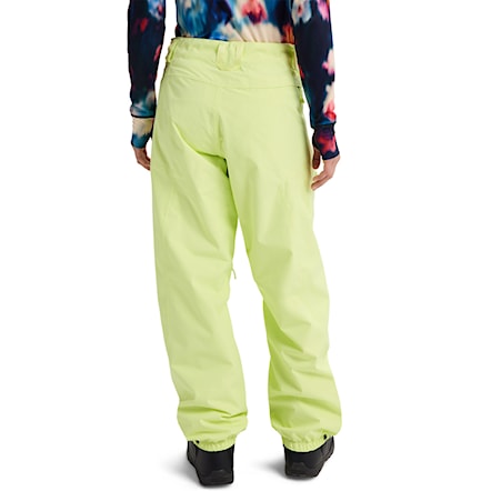 Nohavice na snowboard Burton Wms Reserve 2L Relax Pant glow yellow green 2026 - 2