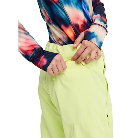 Nohavice na snowboard Burton Wms Reserve 2L Relax Pant glow yellow green 2026 - 4