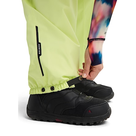 Nohavice na snowboard Burton Wms Reserve 2L Relax Pant glow yellow green 2026 - 6