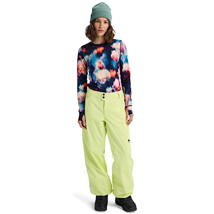 Nohavice na snowboard Burton Wms Reserve 2L Relax Pant glow yellow green 2026 - 8