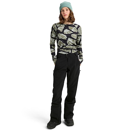 Nohavice na snowboard Burton Wms Reserve 2L Stretch Slim Pant true black 2026 - 8