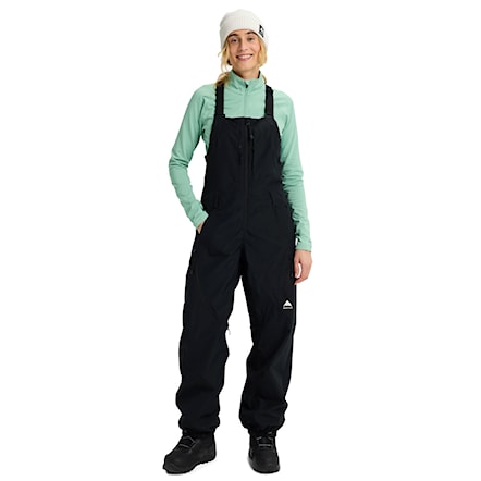 Spodnie snowboardowe Burton Wms Reserve Bib true black 2026 - 1