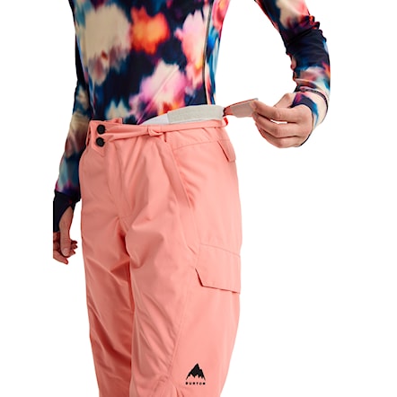 Nohavice na snowboard Burton Wms Reserve Insulated Pant Regular sunrise coral 2026 - 3