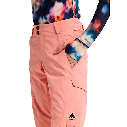 Nohavice na snowboard Burton Wms Reserve Insulated Pant Regular sunrise coral 2026 - 4