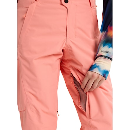 Nohavice na snowboard Burton Wms Reserve Insulated Pant Regular sunrise coral 2026 - 5