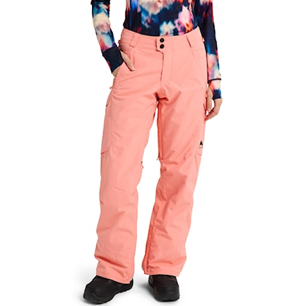 Nohavice na snowboard Burton Wms Reserve Insulated Pant Regular sunrise coral 2026 - 1
