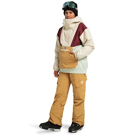 Nohavice na snowboard DC Wms Nonchalant Pant mustard gold 2026 - 4