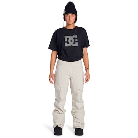 Nohavice na snowboard DC Wms Nonchalant Pant silver lining 2025 - 4