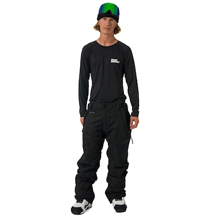 Kalhoty na snowboard Horsefeathers Fink black 2026 - 4