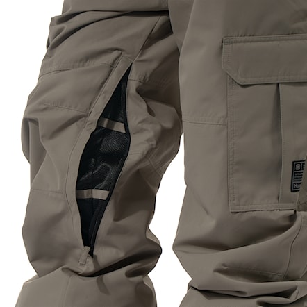 Spodnie snowboardowe Horsefeathers Rowen taupe 2026 - 6