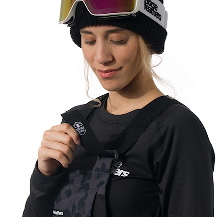 Spodnie snowboardowe Horsefeathers Tilda black/floral cheetah 2026 - 3