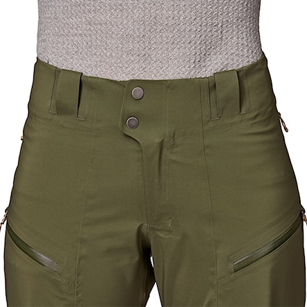 Nohavice na snowboard Patagonia W's Stormstride Pants pine needle green 2025 - 10