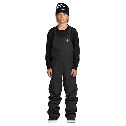 Kalhoty na snowboard Volcom Kids Barkley Ins Bib Overall black 2026 - 1
