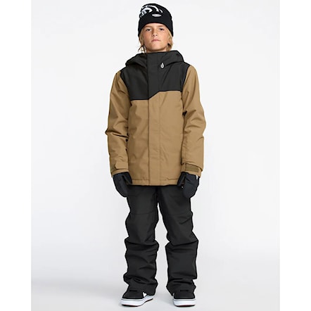 Kalhoty na snowboard Volcom Kids Barkley Ins Bib Overall black 2026 - 6