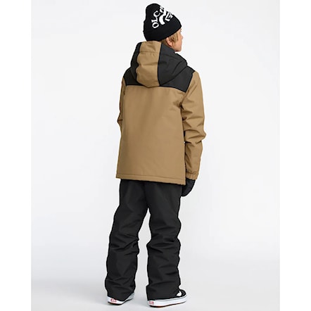 Kalhoty na snowboard Volcom Kids Barkley Ins Bib Overall black 2026 - 7