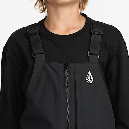 Kalhoty na snowboard Volcom Kids Barkley Ins Bib Overall black 2026 - 3