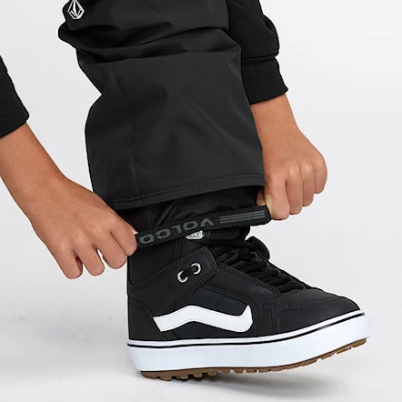 Kalhoty na snowboard Volcom Kids Barkley Ins Bib Overall black 2026 - 5
