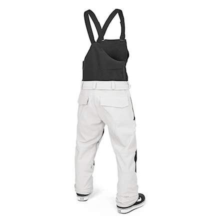 Kalhoty na snowboard Volcom Roan Bib Overall stone 2025 - 2