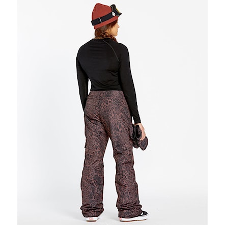 Snowboard Pants Volcom Wms Bridger Ins Pant leopard 2025 - 4