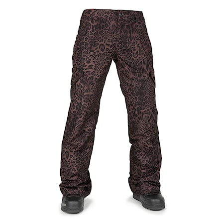 Snowboard Pants Volcom Wms Bridger Ins Pant leopard 2025 - 1