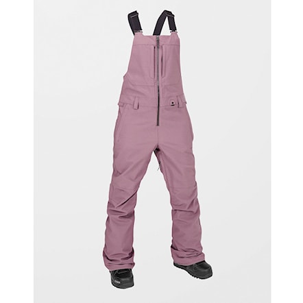 Kalhoty na snowboard Volcom Wms Swift Bib Overall dusty lavender 2025 - 4